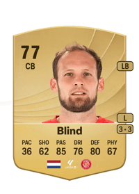 Daley Blind Common 77 OVR