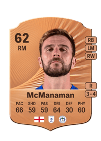 Callum McManaman Rare 62 OVR