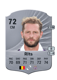 Mats Rits Rare 72 OVR