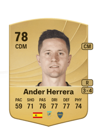 Ander Herrera Common 78 OVR