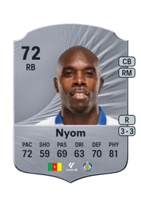 Allan-Roméo Nyom Rare 72 OVR