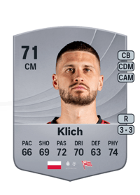 Mateusz Klich Common 71 OVR