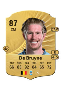 Kevin De Bruyne Rare 87 OVR