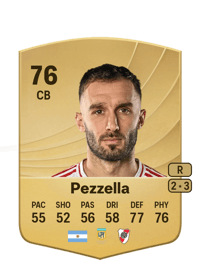 Germán Pezzella Common 76 OVR
