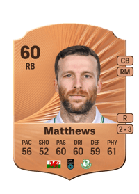 Adam Matthews Rare 60 OVR