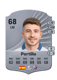 Portillo Rare 68 OVR