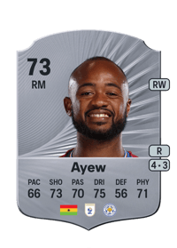 Jordan Ayew Rare 73 OVR