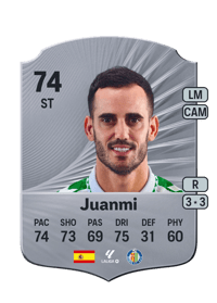 Juanmi Rare 74 OVR