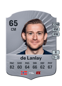 Yann-Erik de Lanlay Rare 65 OVR