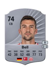 Stefan Bell Rare 74 OVR