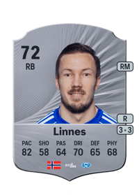 Martin Linnes Rare 72 OVR