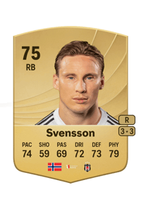 Jonas Svensson Common 75 OVR