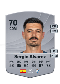 Sergio Álvarez Common 70 OVR
