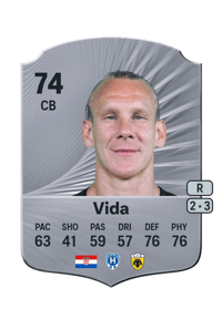 Domagoj Vida Rare 74 OVR