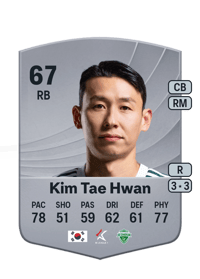 Kim Tae Hwan Common 67 OVR