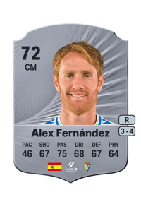 Álex Fernández Rare 72 OVR