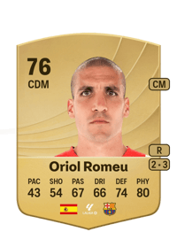 Oriol Romeu Common 76 OVR
