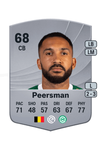 Marvin Peersman Common 68 OVR