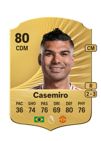 Casemiro Rare 80 OVR