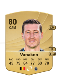 Hans Vanaken Common 80 OVR