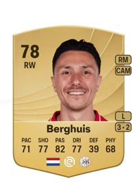 Steven Berghuis Common 78 OVR
