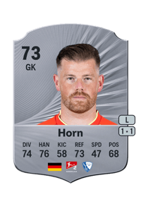Timo Horn Rare 73 OVR