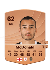 Rod McDonald Common 62 OVR