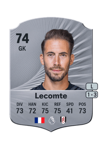 Benjamin Lecomte Rare 74 OVR