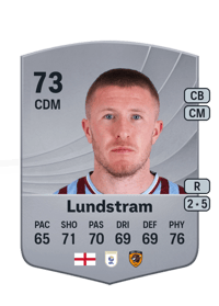 John Lundstram Common 73 OVR