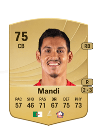 Aïssa Mandi Common 75 OVR