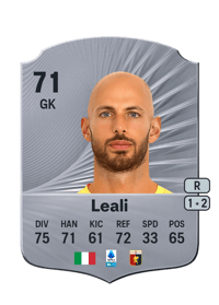 Nicola Leali Rare 71 OVR