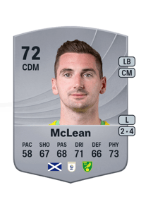 Kenny McLean Common 72 OVR
