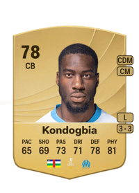 Geoffrey Kondogbia Common 78 OVR