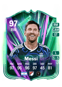 Lionel Messi Festival of Football: Glory Hunters 97 OVR