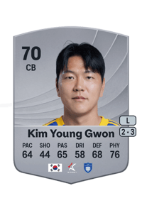 Kim Young Gwon Common 70 OVR