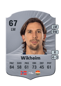 Gustav Mendonça Wikheim Rare 67 OVR