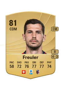 Remo Freuler Common 81 OVR