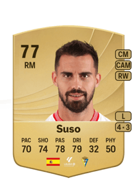 Suso Common 77 OVR