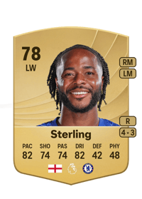 Raheem Sterling Common 78 OVR