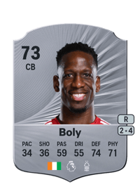 Willy Boly Rare 73 OVR