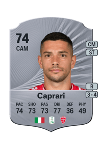 Gianluca Caprari Rare 74 OVR