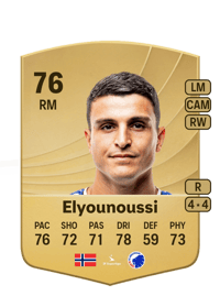 Mohamed Elyounoussi Common 76 OVR