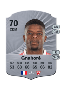Eddy Gnahoré Rare 70 OVR
