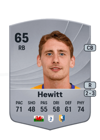 Elliott Hewitt Common 65 OVR