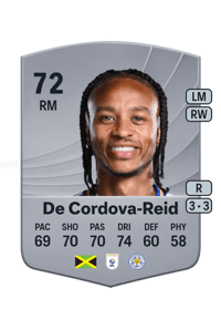 Bobby De Cordova-Reid Common 72 OVR