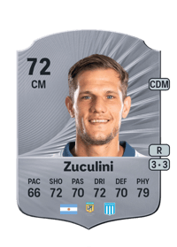 Bruno Zuculini Rare 72 OVR