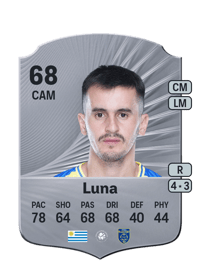 Adrián Luna Rare 68 OVR