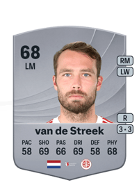 Sander van de Streek Common 68 OVR