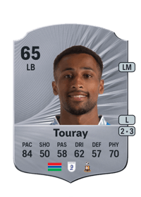 Ibou Touray Rare 65 OVR