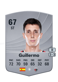 Guillermo Common 67 OVR